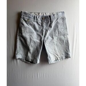 Polo Ralph Lauren Shorts Mens 30 Gray Slim Fit Embroidered Seagull Preppy Casual
